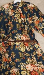 Winter Floral mini dress